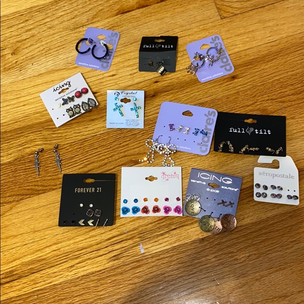 All costume jewelry. Very nice for children.